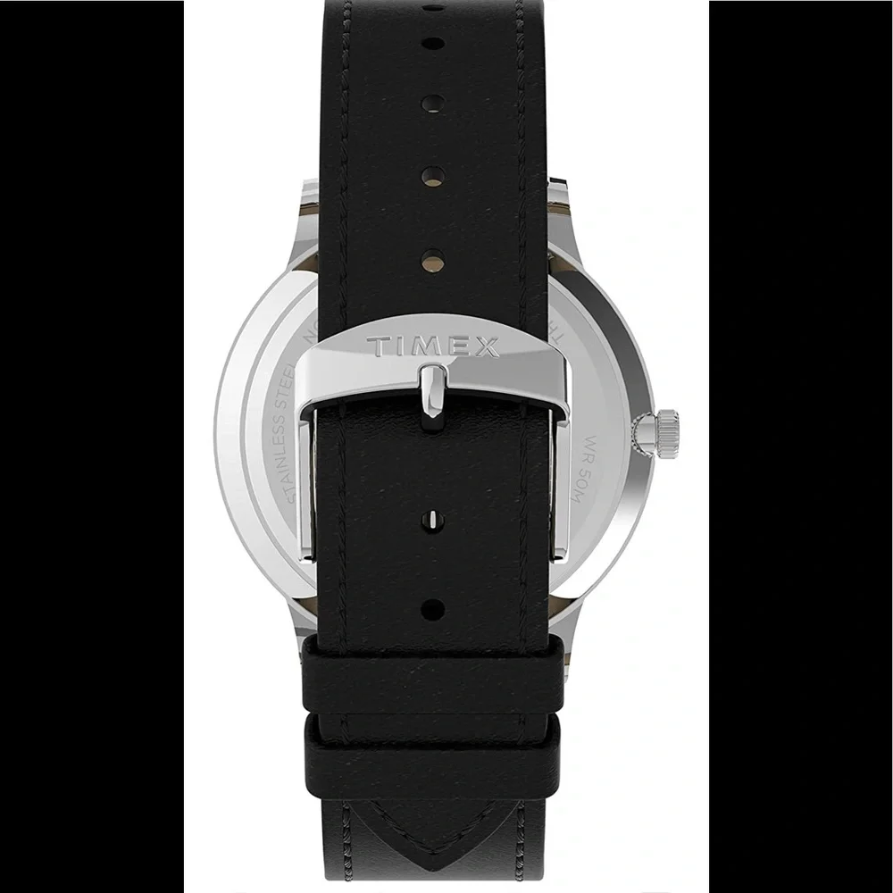 BRAND NEW MENS STAINLESS STEEL CLASSIC TIMEX WATCH NWT - Picture 2 of 4